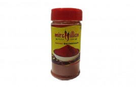 Mirchillion Kashmiri Red Chilli Powder   Plastic Jar  50 grams